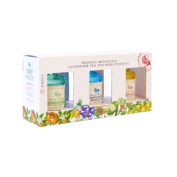 Drumshanbo Gunpowder Irish Gin Miniature Trio Set (3 x 50ml) - Image 2