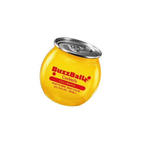 BuzzBallz Cocktails Chilli Mango 200ml Castle Off Licence BuzzBallz Cocktails Chilli Mango 200ml Castle Off Licence