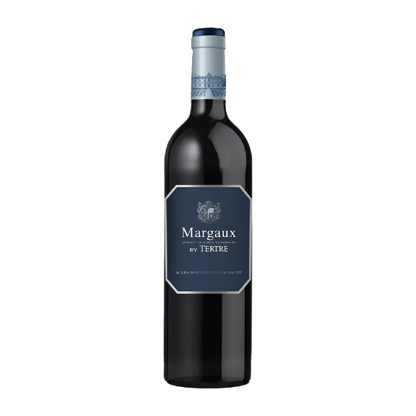 Margaux By Tertre in a dark bottle with a dark blue label and white text.